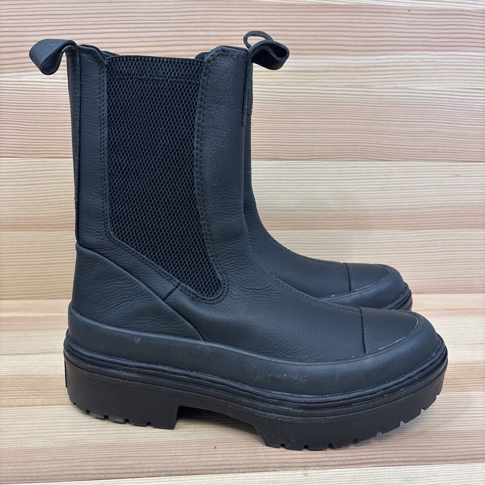 Converse Lugged Heel Chelsea X-HI Top Boot Leather A12985C Woman's Sz 8.5 NEW